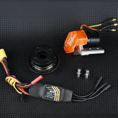 Zestawy do modernizacji silnika obejmują rozrusznik i piastę śmigła do silnika X-38cc-S/R